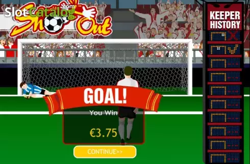 Скрин5. Penalty Shoot Out (Playtech) слот