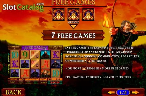 Скрин5. Archer (Playtech) слот