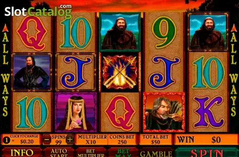 Скрин7. Archer (Playtech) слот