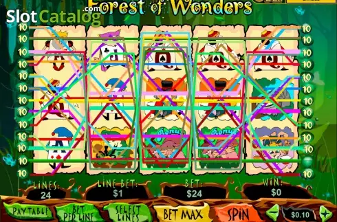 Скрин5. Forest of Wonders слот