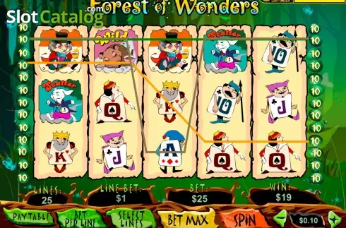 Скрин7. Forest of Wonders слот