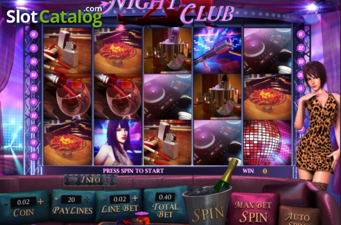 Скрин2. Club Night слот