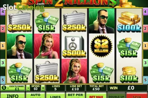 Скрин2. Spin 2 Million слот