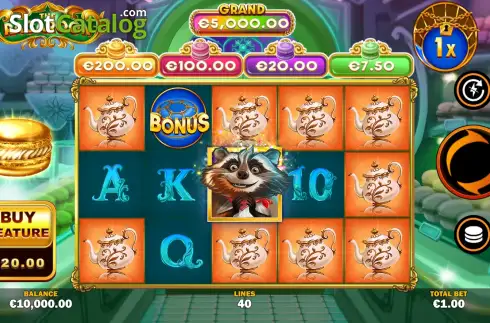 Скрин2. The Racaroon слот