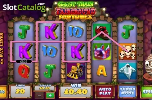 Скрин4. Fairground Fortunes Ghost Train слот