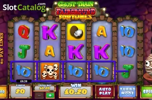 Скрин6. Fairground Fortunes Ghost Train слот