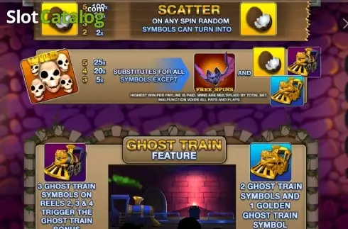Скрин8. Fairground Fortunes Ghost Train слот
