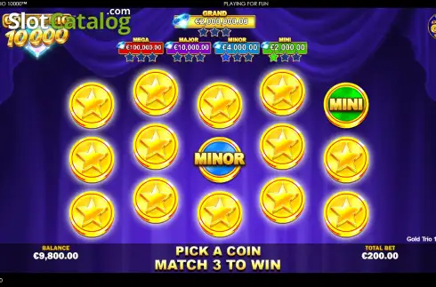 Скрин3. Gold Trio 10000 слот