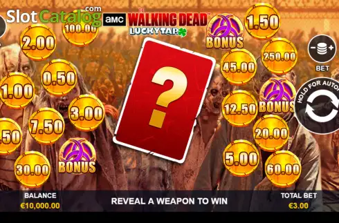 Скрин2. The Walking Dead LuckyTap слот