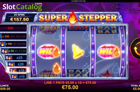 Скрин3. Super Stepper слот
