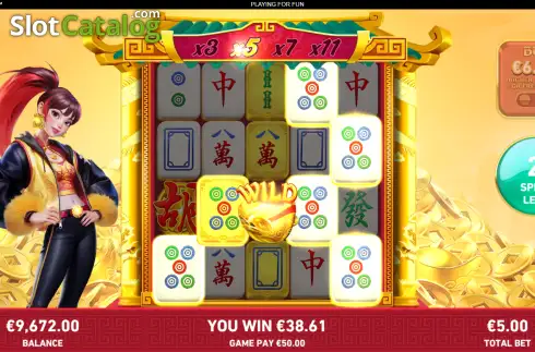 Скрин3. Mahjong Magic слот