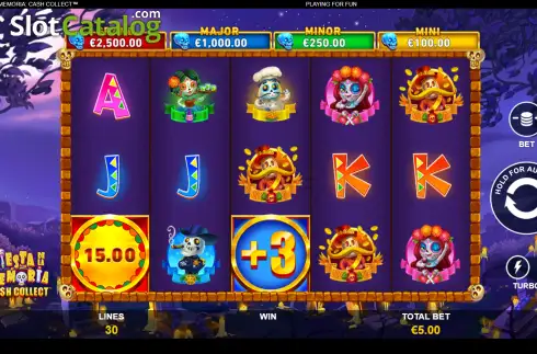 Скрин2. Fiesta De La Memoria: Cash Collect слот