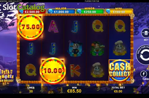 Скрин3. Fiesta De La Memoria: Cash Collect слот