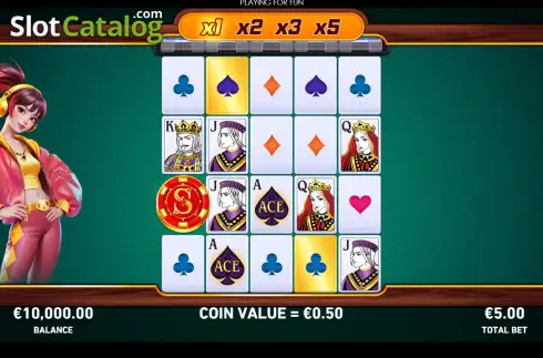 Скрин2. Ultra Ace (Playtech) слот