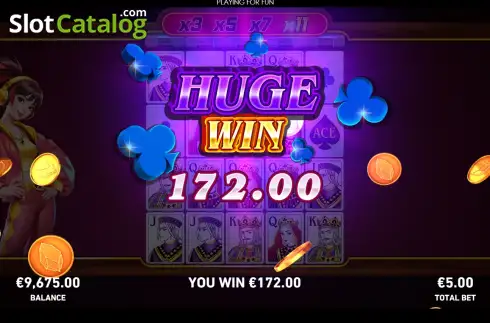 Скрин3. Ultra Ace (Playtech) слот
