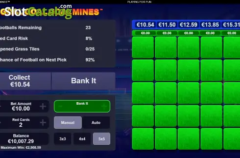 Скрин2. Goal Goal Goal: Mines слот