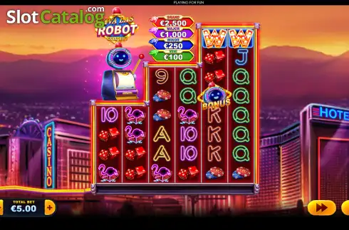 Скрин2. Gold Hit: Viva Las Robot слот