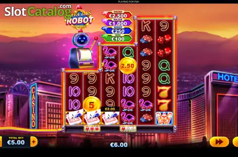 Скрин3. Gold Hit: Viva Las Robot слот
