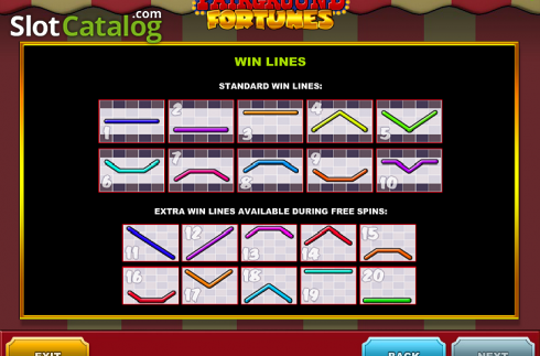 Скрин8. Fairground Fortunes Clowny's слот