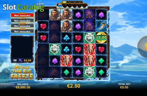 Скрин3. CoinFall: The Big Freeze слот