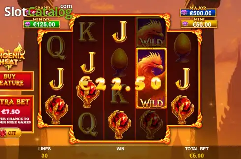Скрин3. Phoenix Heat слот