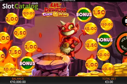 Скрин2. Lil' Demon: Click-A-Win слот