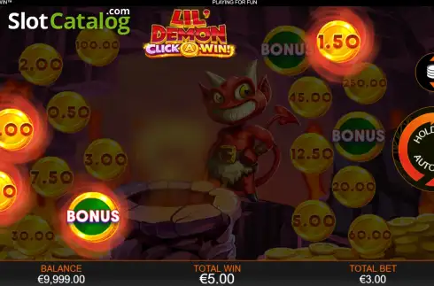 Скрин3. Lil' Demon: Click-A-Win слот