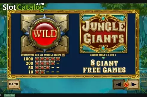 Скрин2. Jungle Giants слот