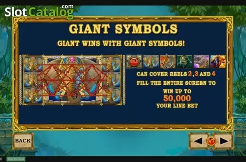 Скрин7. Jungle Giants слот