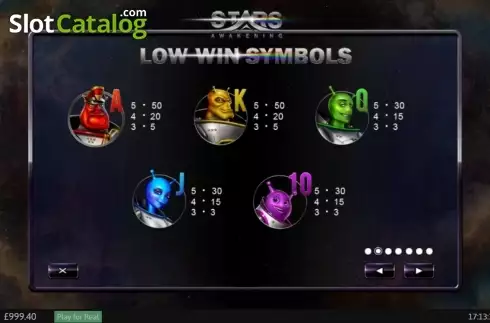 Скрин3. Stars Awakening слот