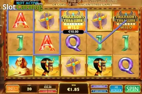 Скрин4. Pharaoh's Treasure Deluxe слот