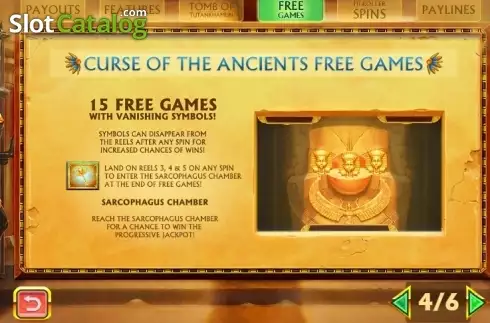 Скрин8. Pharaoh's Treasure Deluxe слот