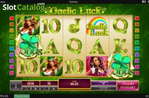 Скрин5. Gaelic Luck слот