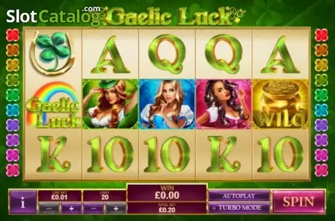 Скрин2. Gaelic Luck слот