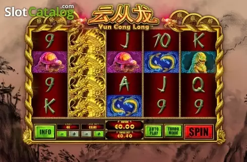 Скрин2. Yun Cong Long слот