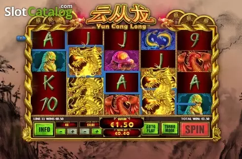 Скрин4. Yun Cong Long слот