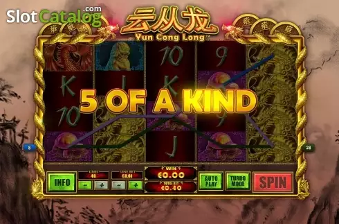 Скрин5. Yun Cong Long слот