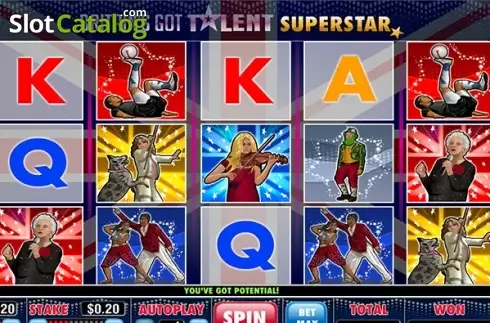 Скрин2. Britains Got Talent Superstar слот