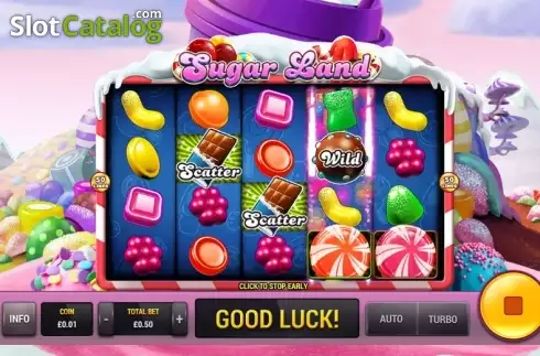Скрин4. Sugar Land (Playtech) слот
