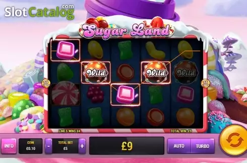 Скрин5. Sugar Land (Playtech) слот