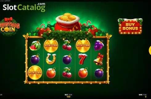 Скрин2. Christmas Coin слот