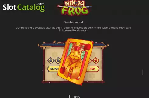 Скрин9. Ninja Frog слот