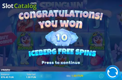 Скрин8. Spinguin слот