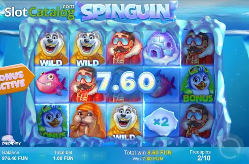 Скрин9. Spinguin слот