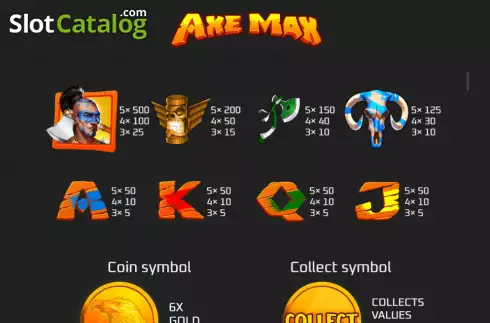 Скрин6. Axe Max слот