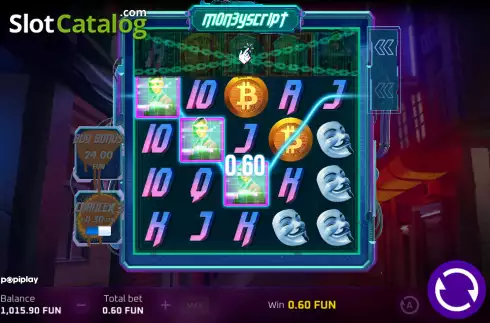 Скрин4. MoneyScript слот