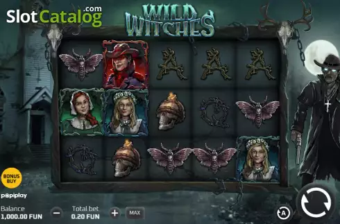 Скрин2. Wild Witches (Popiplay) слот