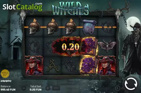 Скрин3. Wild Witches (Popiplay) слот