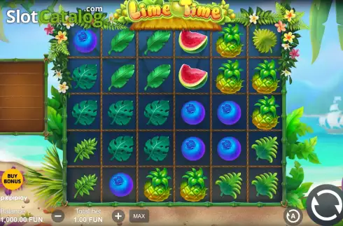 Скрин2. Lime Time слот