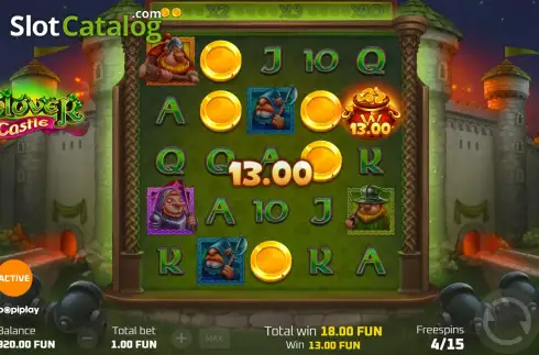 Скрин3. Clover Castle слот